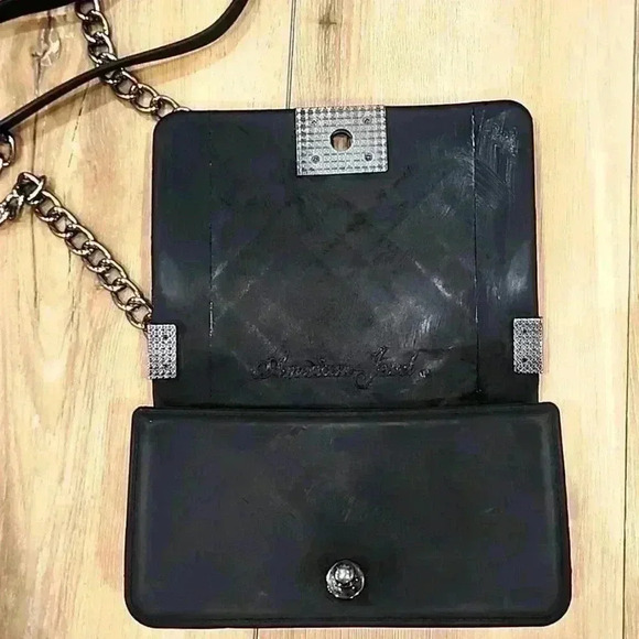 American Jewel Silicone Shoulder Bag Jelly Clutch Handbag 'Danielle Boy Bag' - Picture 8 of 9